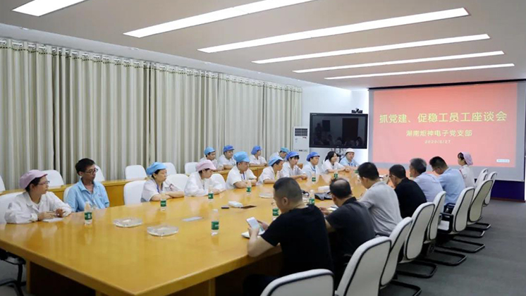 抓黨建、促穩(wěn)工”——炬神電子黨支部為企業(yè)穩(wěn)工獻(xiàn)計(jì)獻(xiàn)策